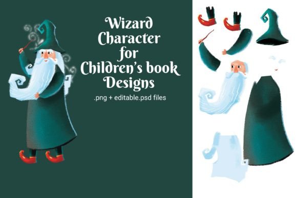 Download Wizard Character Whimsical Design - Whimsical design Collection