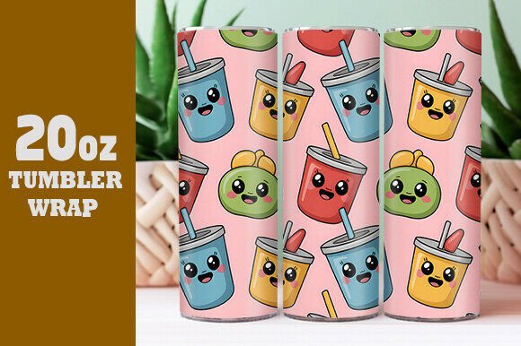 Download Cute Aesthetic Glass Tumbler Wrap PNG - Aesthetic glass Collection