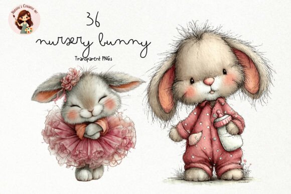 Download Baby Bunny PNG Clipart Nursery - Baby bunny png Collection
