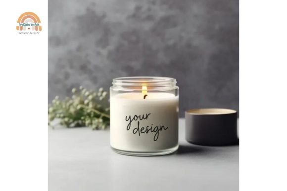 Download Aesthetic Glass Candle Jar Mockup - Aesthetic glass Collection