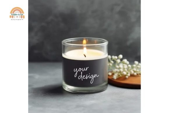 Download Aesthetic Glass Candle Jar Mockup - Aesthetic glass Collection