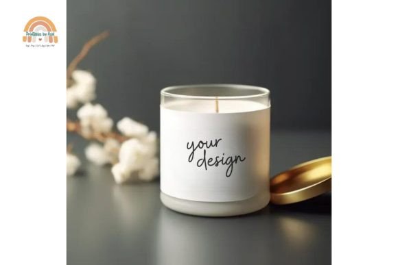 Download Aesthetic Glass Candle Jar Mockup - Aesthetic glass Collection