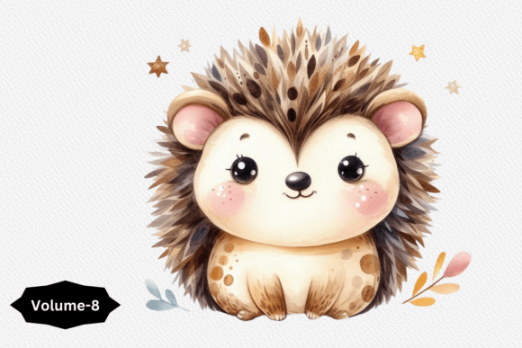 Download Watercolor Hedgehog Clipart PNG - Hedgehog clipart Collection